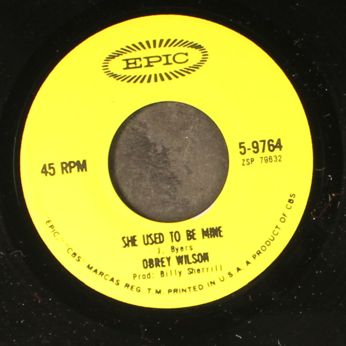 love will be right there / she used to be mine by OBREY WILSON