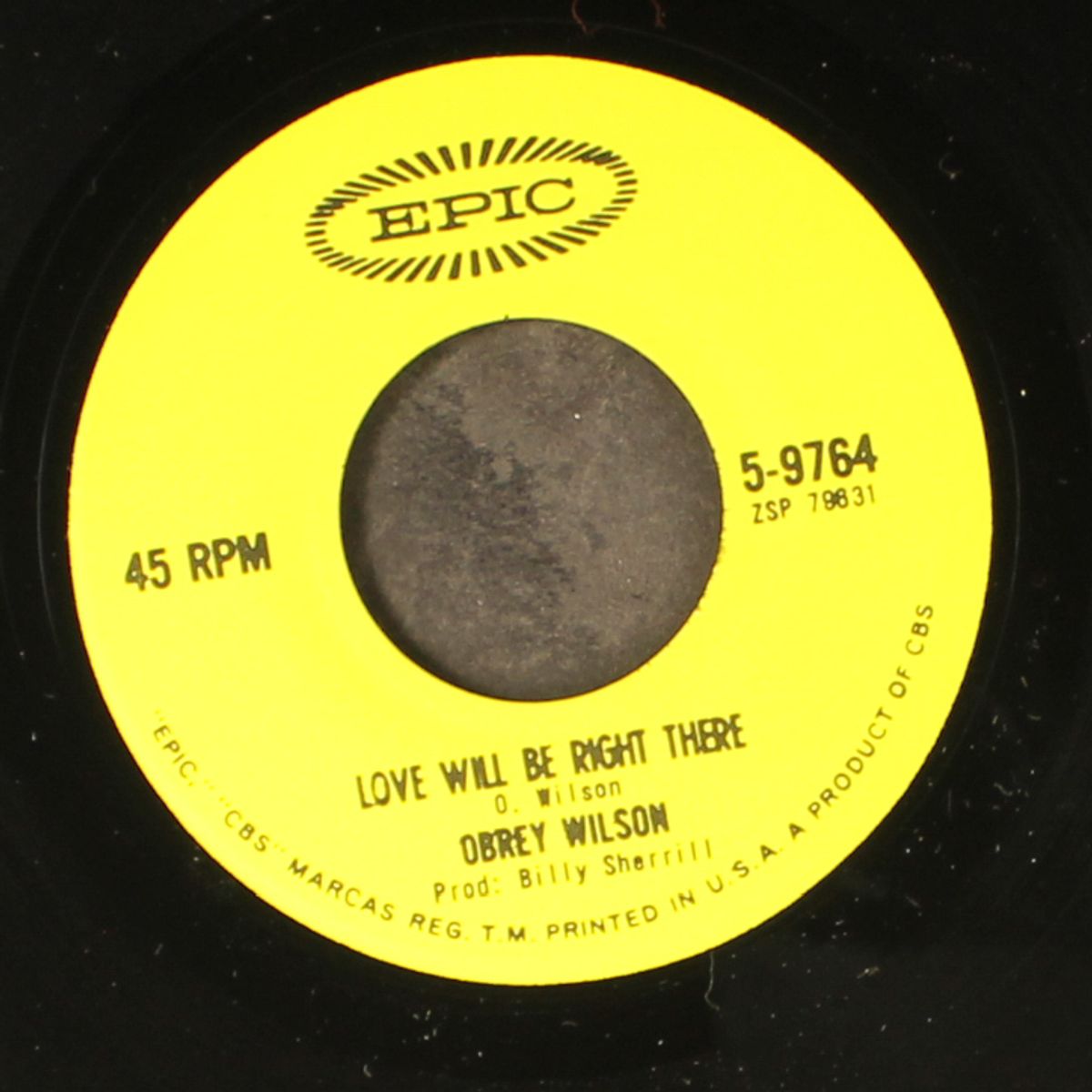 love will be right there / she used to be mine by OBREY WILSON