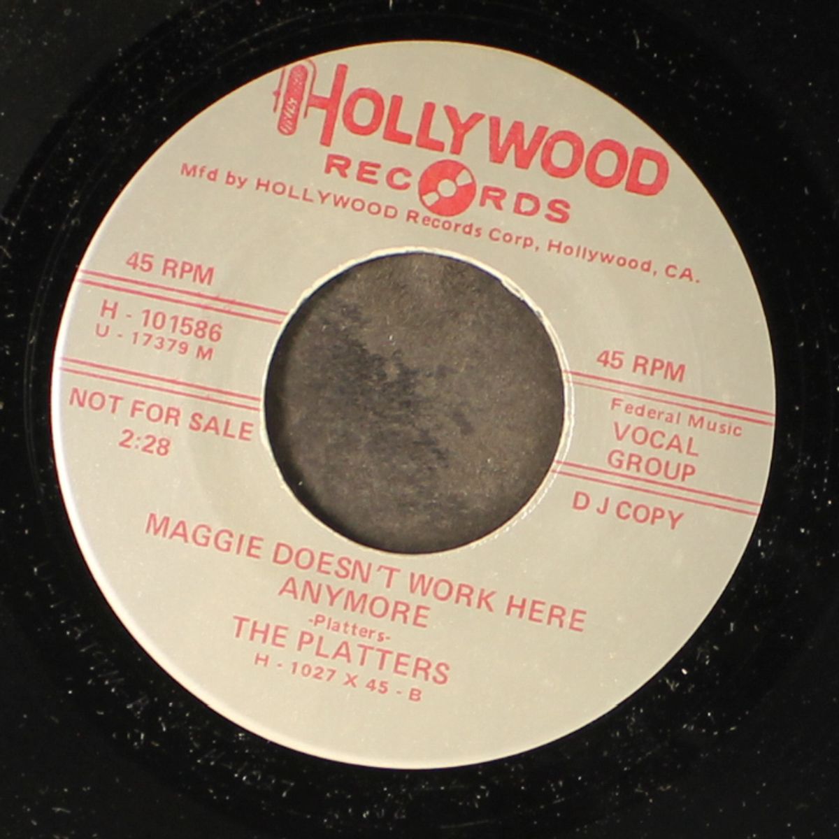 kiss me / maggie doesn't work here anymore by GEORGE JACKSON / PLATTERS