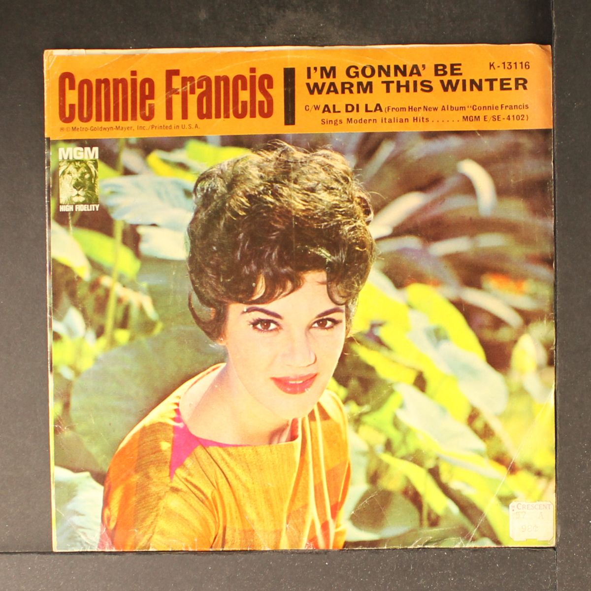 i'm gonna be warm this winter / al di la by CONNIE FRANCIS