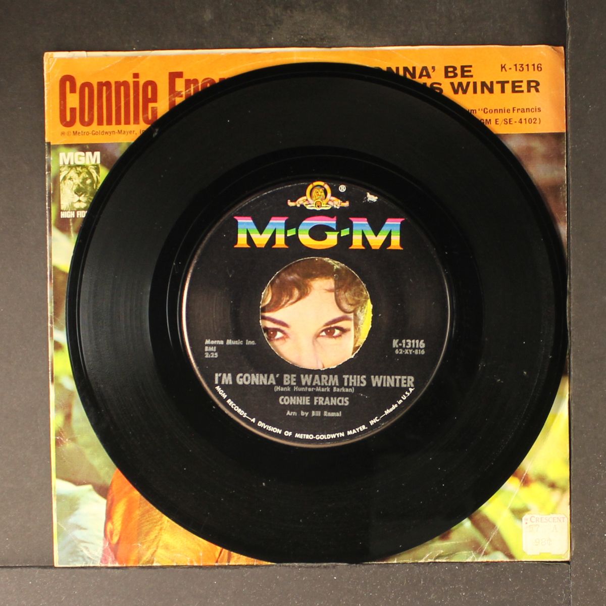 i'm gonna be warm this winter / al di la by CONNIE FRANCIS