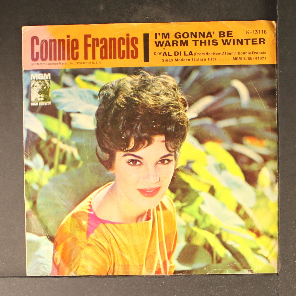 i'm gonna be warm this winter / al di la by CONNIE FRANCIS