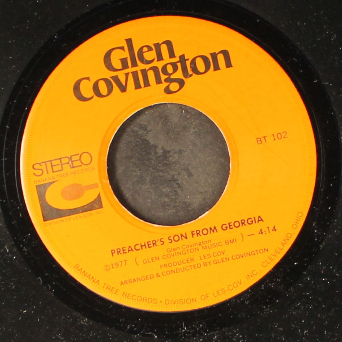 preacher's son from georgia / i know now by GLEN COVINGTON