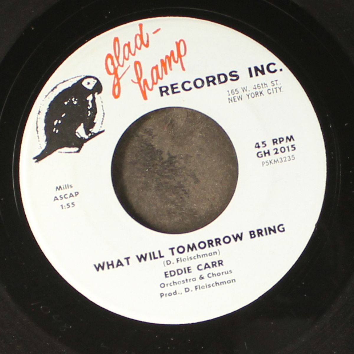 dance with the one you love / what will tomorrow bring by EDDIE CARR