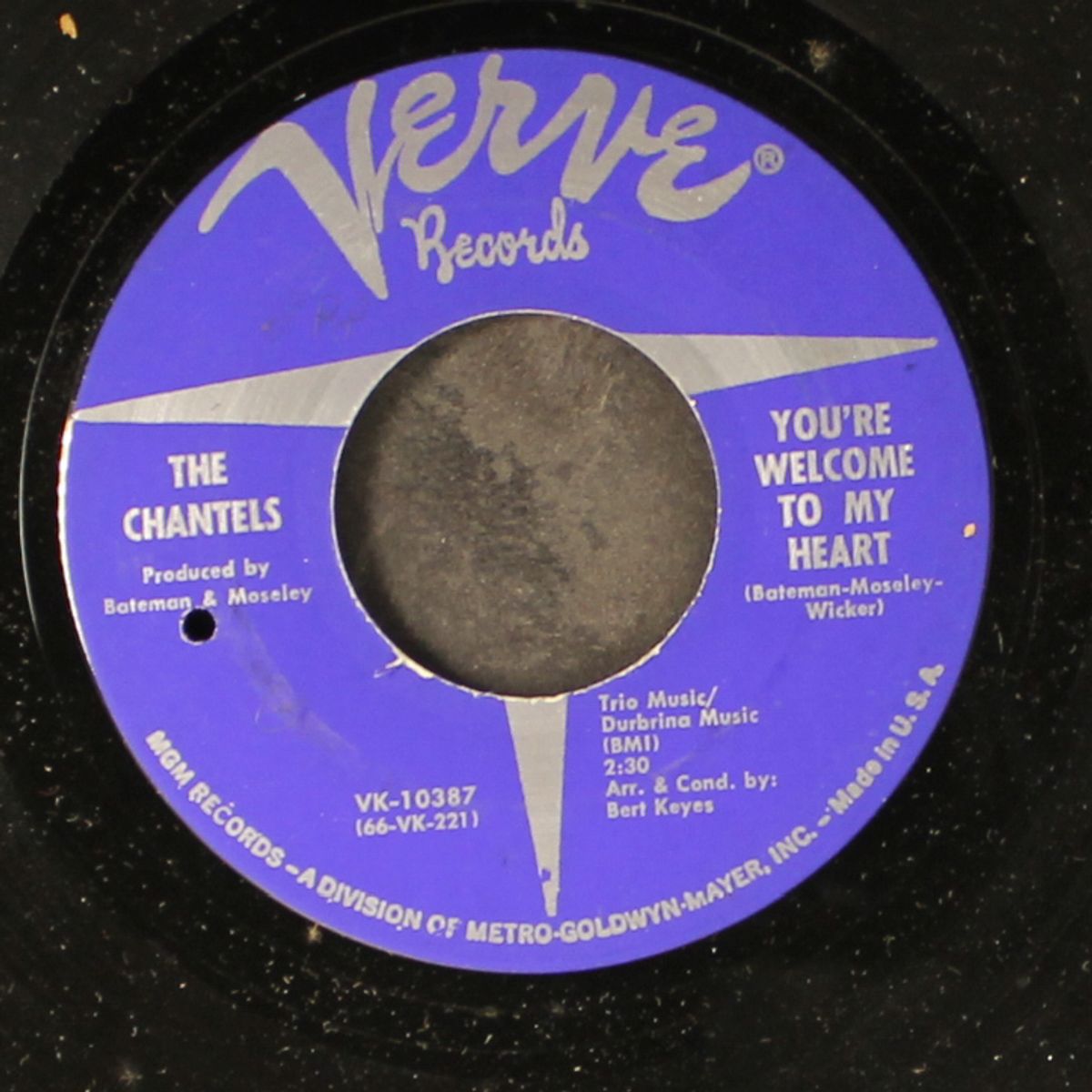 you're welcome to my heart / soul of a soldier by CHANTELS