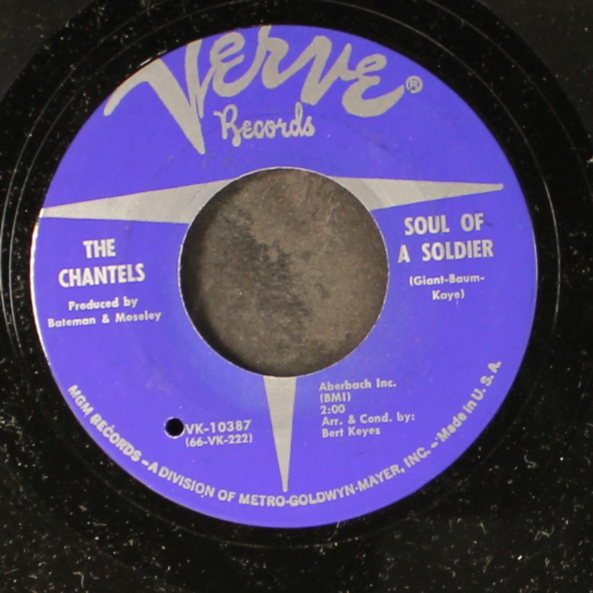you're welcome to my heart / soul of a soldier by CHANTELS