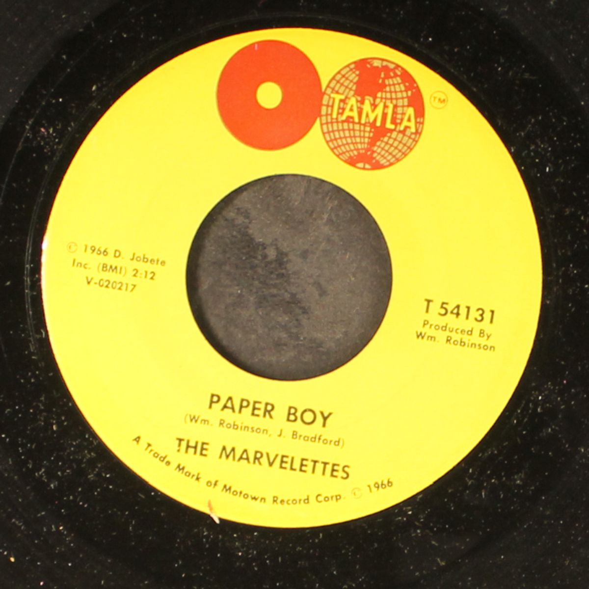 paper boy / you're the one by MARVELETTES