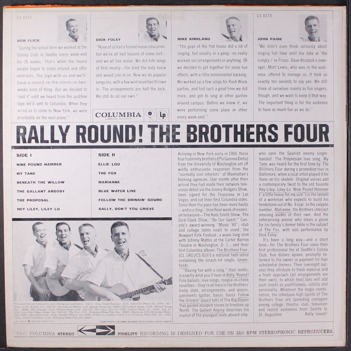 rally 'round! by BROTHERS FOUR