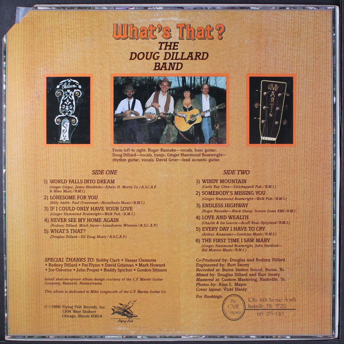 what's that? by DOUG DILLARD BAND