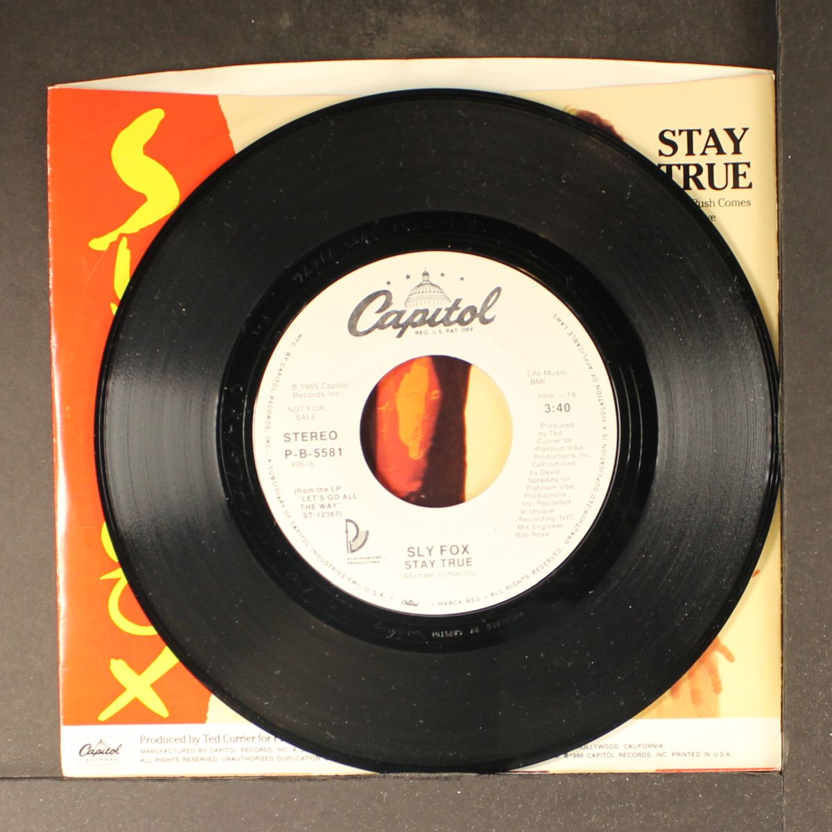 stay true by SLY FOX