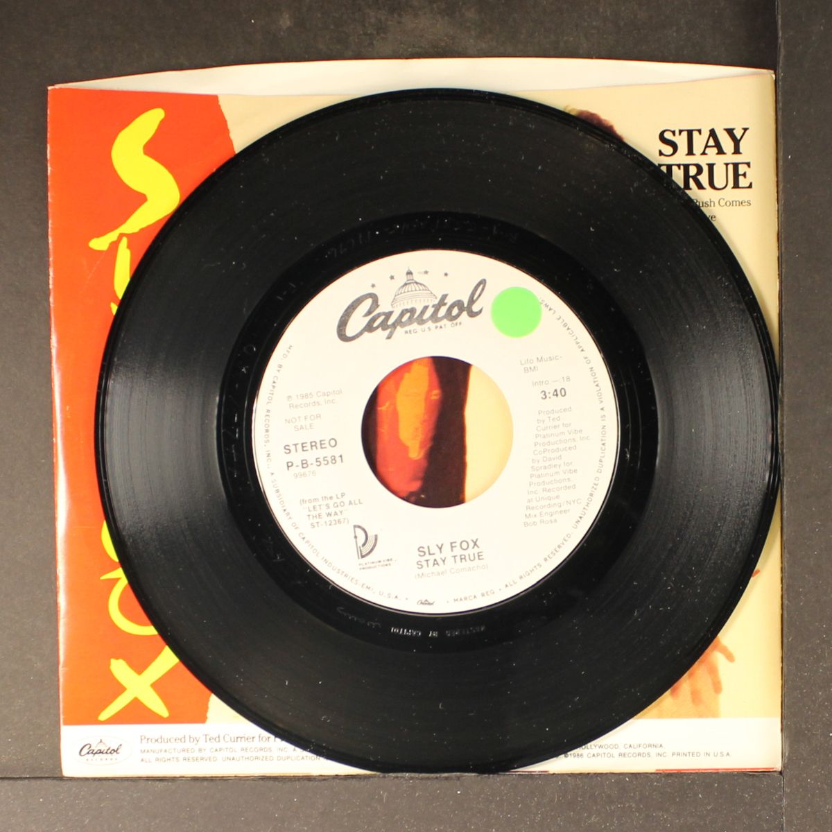 stay true by SLY FOX