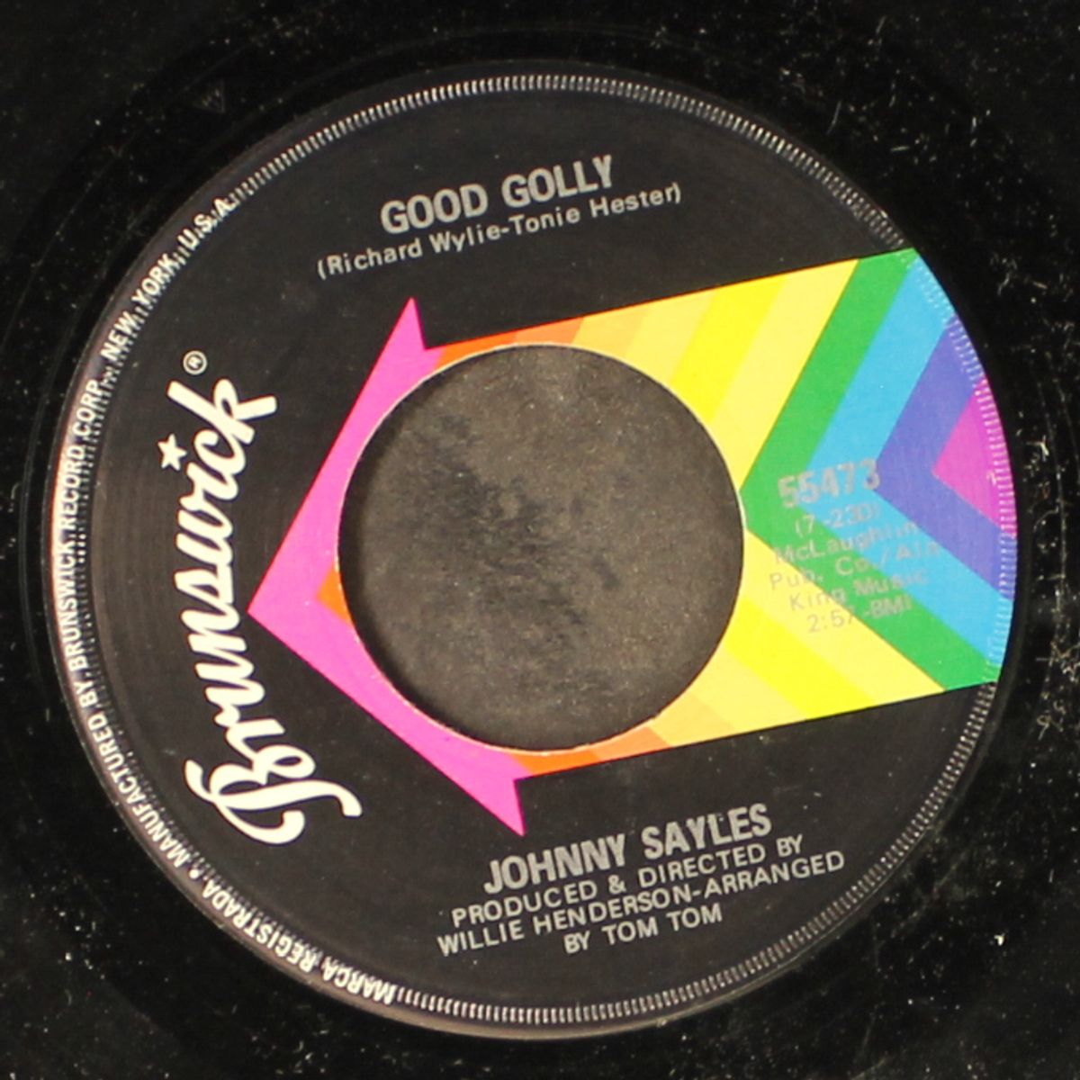 my love ain't no love without your love / good golly by JOHNNY SAYLES