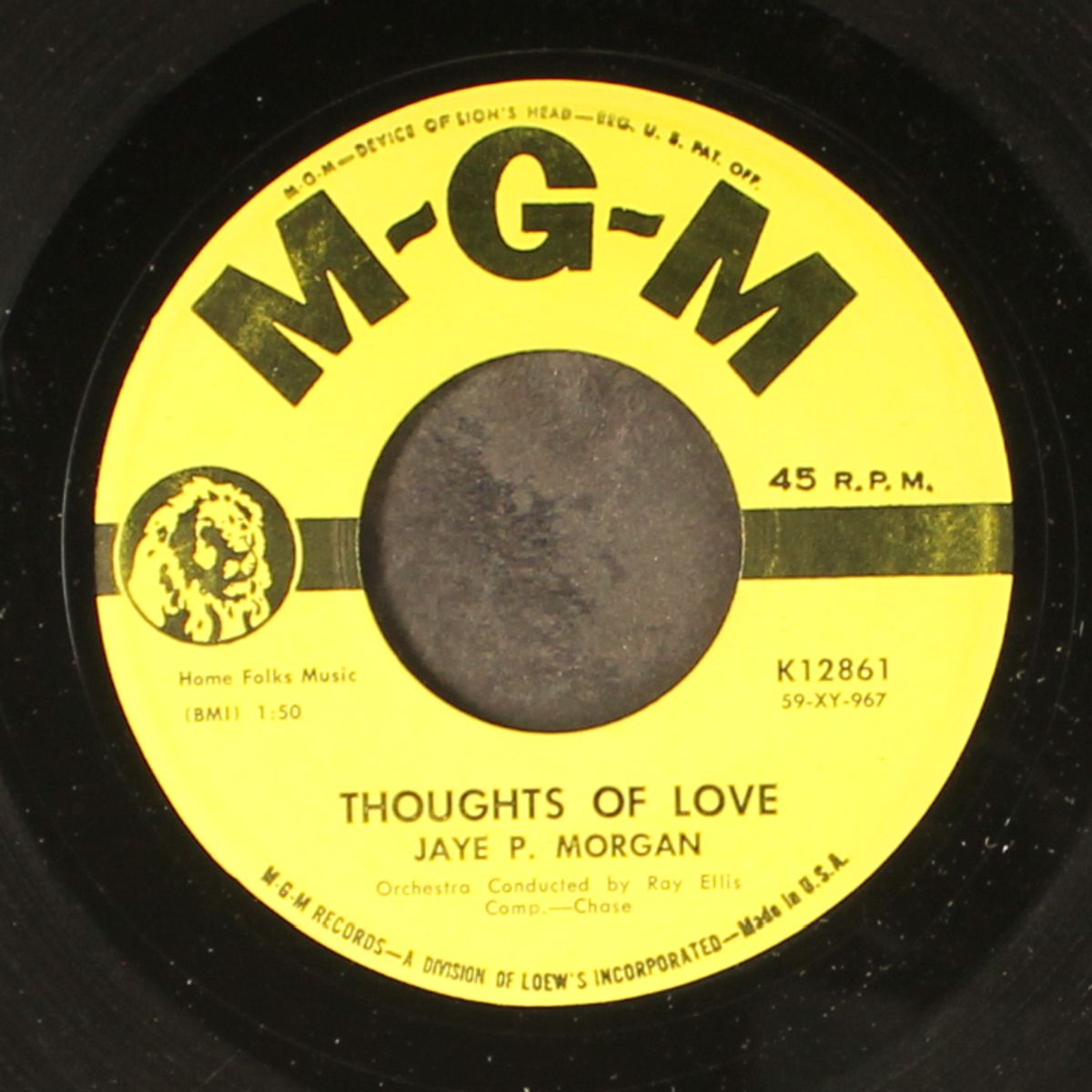 thoughts of love / my darling, my darling by JAYE P. MORGAN