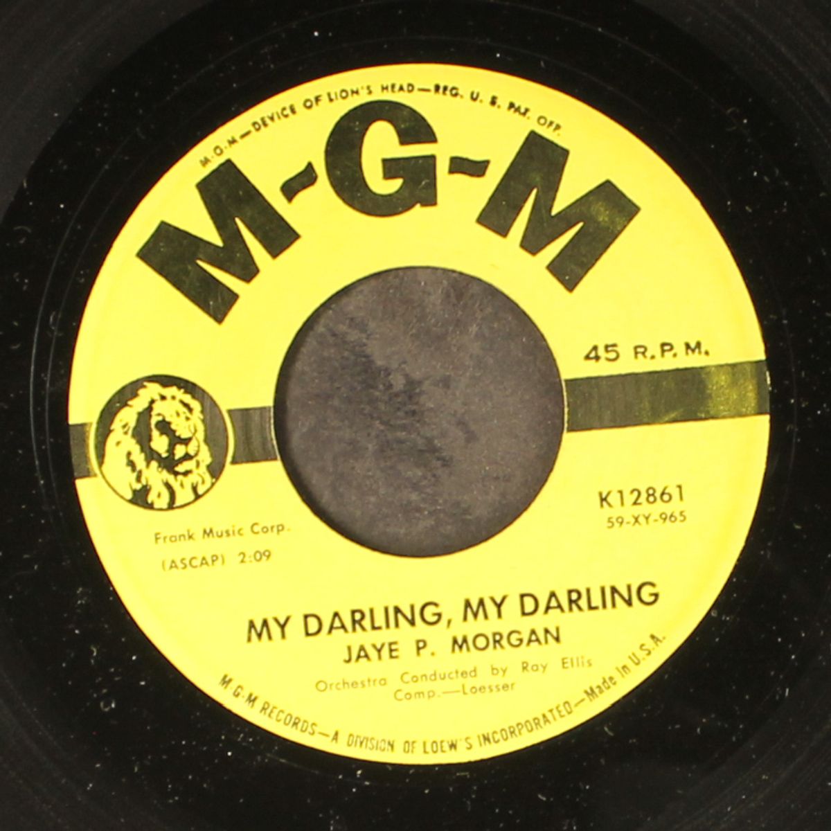 thoughts of love / my darling, my darling by JAYE P. MORGAN