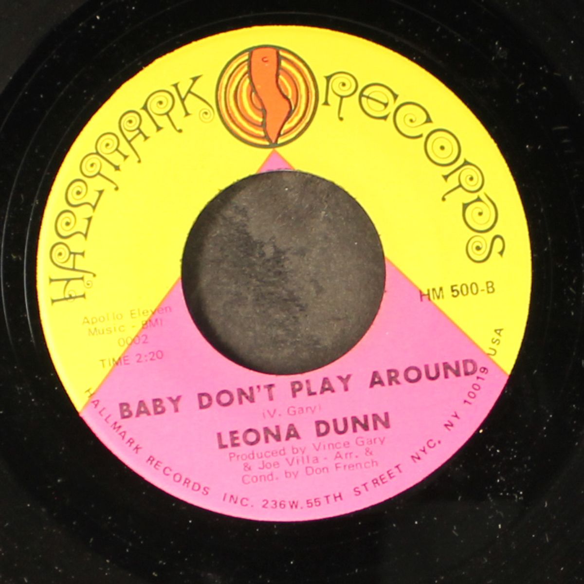 baby don't play around / our songs of love by LEONA DUNN
