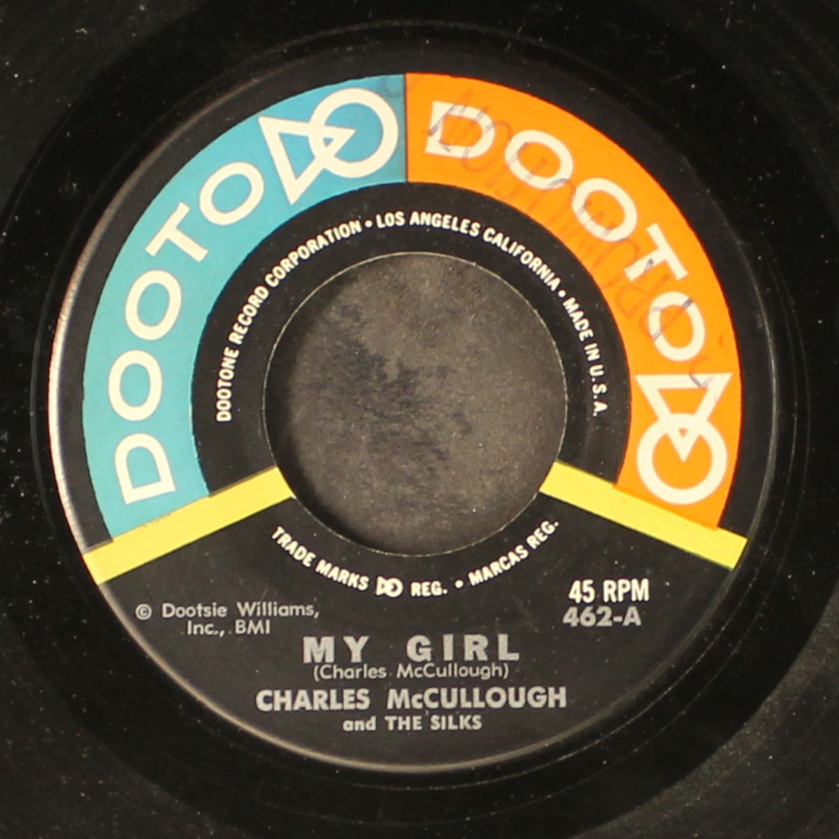 my girl / zorro by CHARLES MCCULLOUGH & SILKS