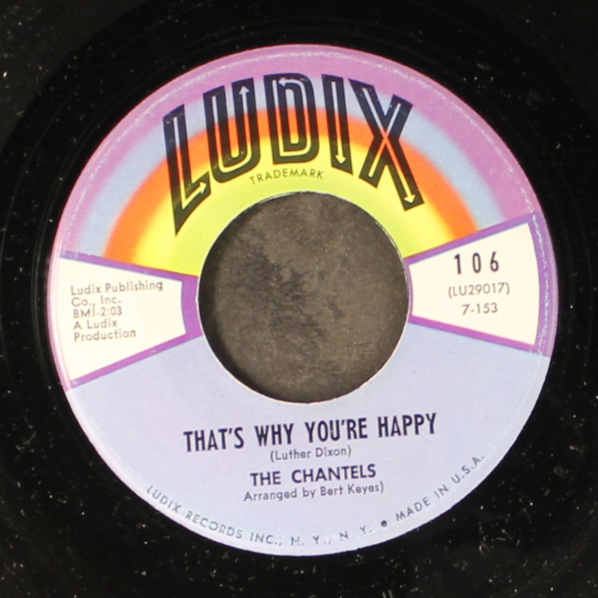 some tears fall dry / that's why i'm happy by CHANTELS