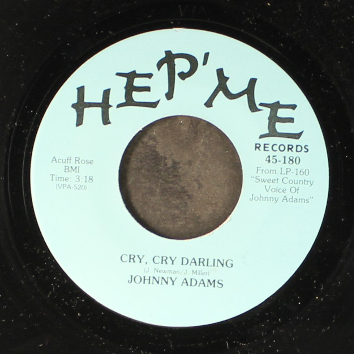 cry, cry darling / when i need you by JOHNNY ADAMS