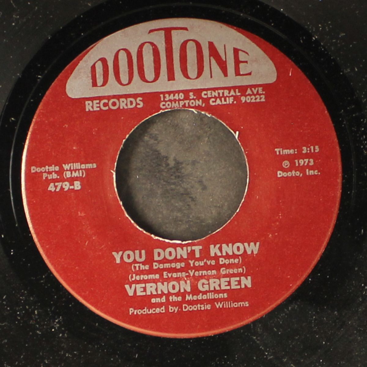 can you talk / you don't know by VERNON GREEN & MEDALLIONS