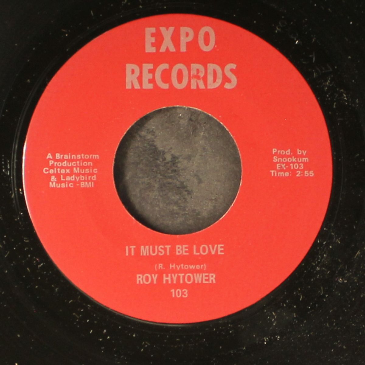 it must be love / love that girl of mine by ROY HYTOWER