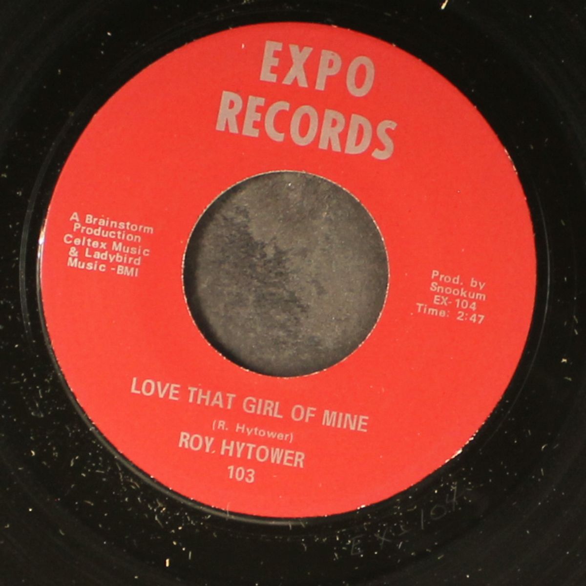 it must be love / love that girl of mine by ROY HYTOWER