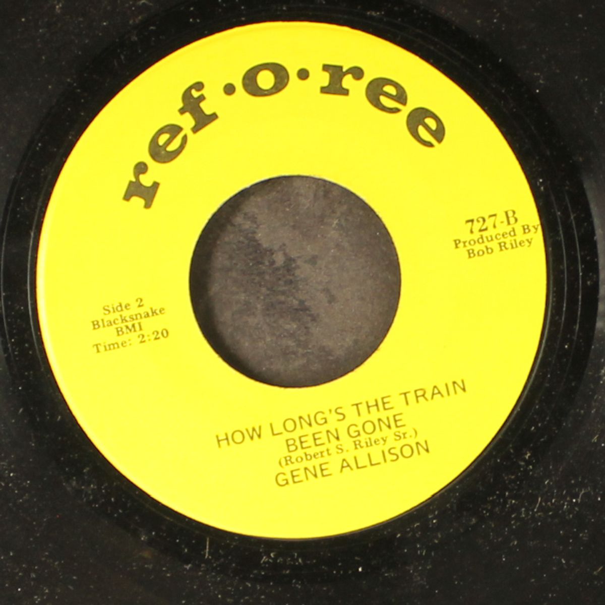 you can make it if you try, have faith / how long's the train been gone by GENE ALLISON
