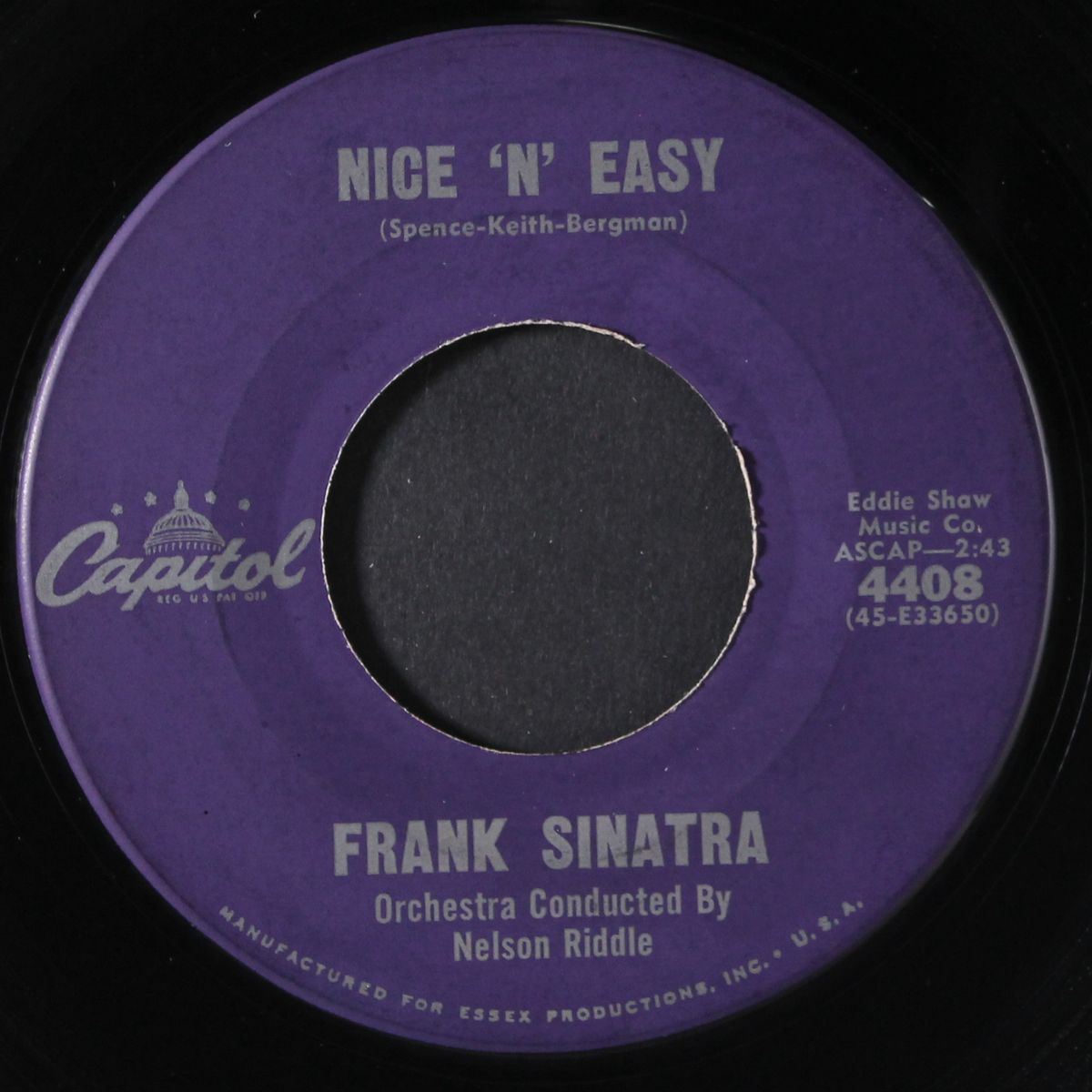 nice 'n' easy / this was my love by FRANK SINATRA