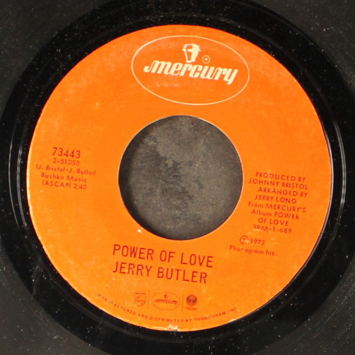 power of love / what do you do on a sunday afternoon by JERRY BUTLER