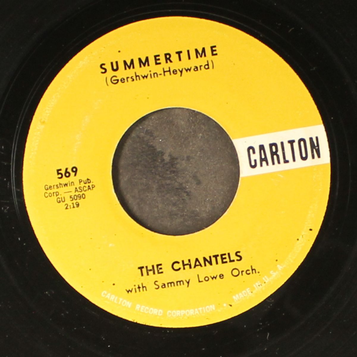 here it comes again / summertime by CHANTELS