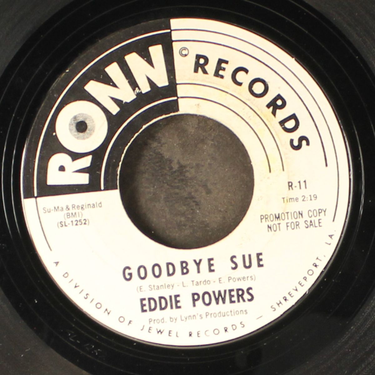 goodbye sue / tears in my eyes by EDDIE POWERS