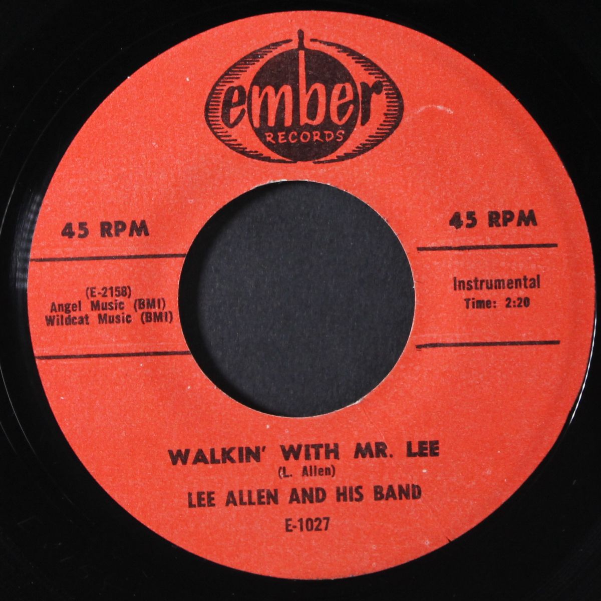 walkin' with mr. lee / promenade by LEE ALLEN