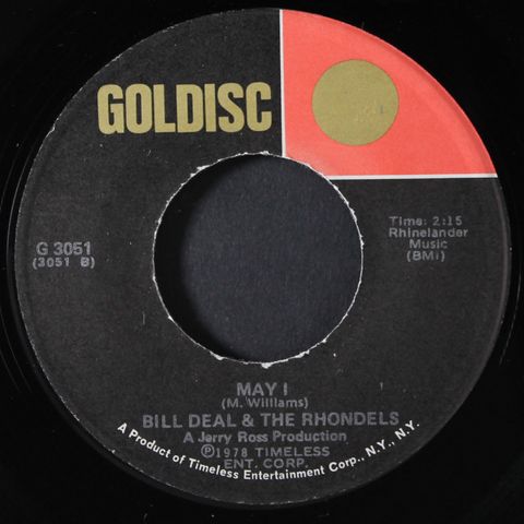 DREAMLOVERS / BILL DEAL & RHONDELS