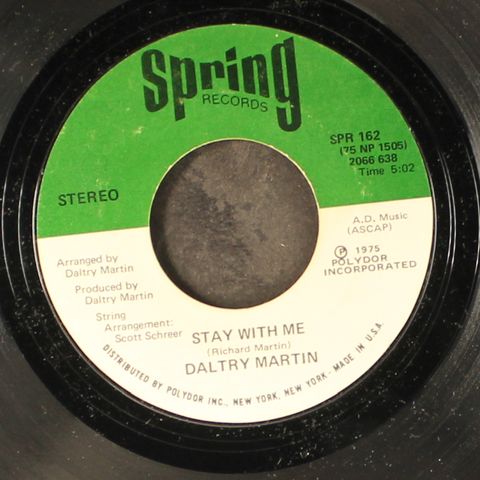 DALTRY MARTIN
