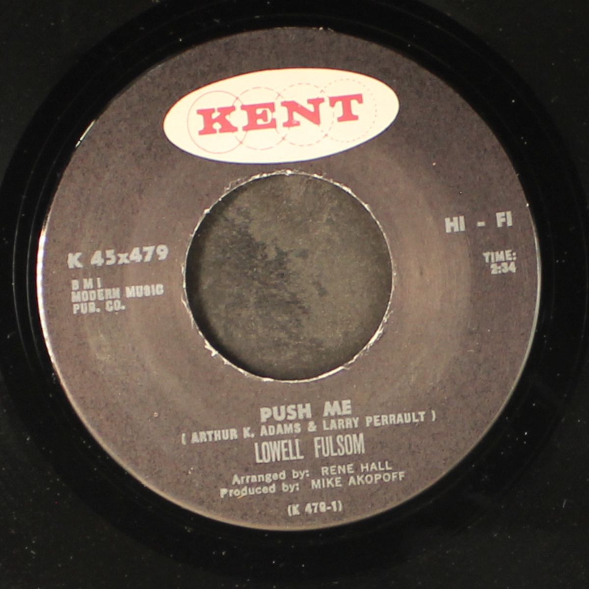 push me / tomorrow by LOWELL FULSOM