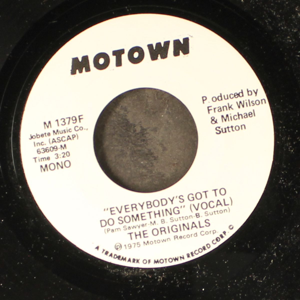 everybody's got to do something / mono by ORIGINALS