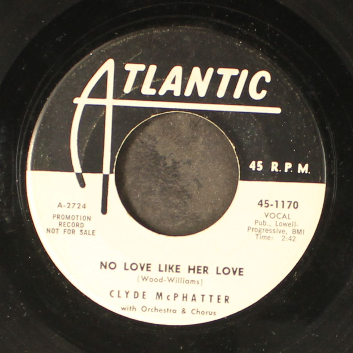 that's enough for me / no love like her love by CLYDE MCPHATTER