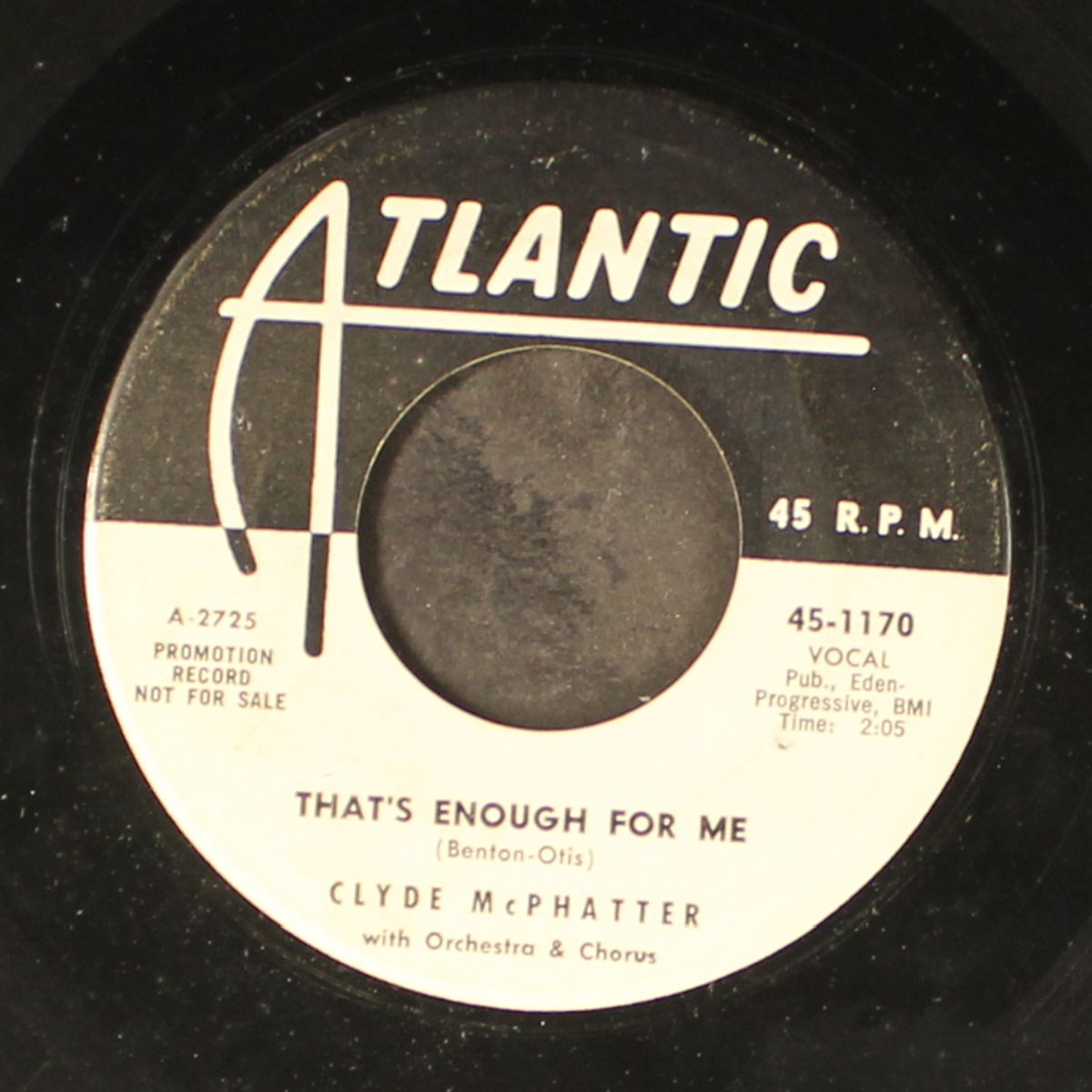 that's enough for me / no love like her love by CLYDE MCPHATTER