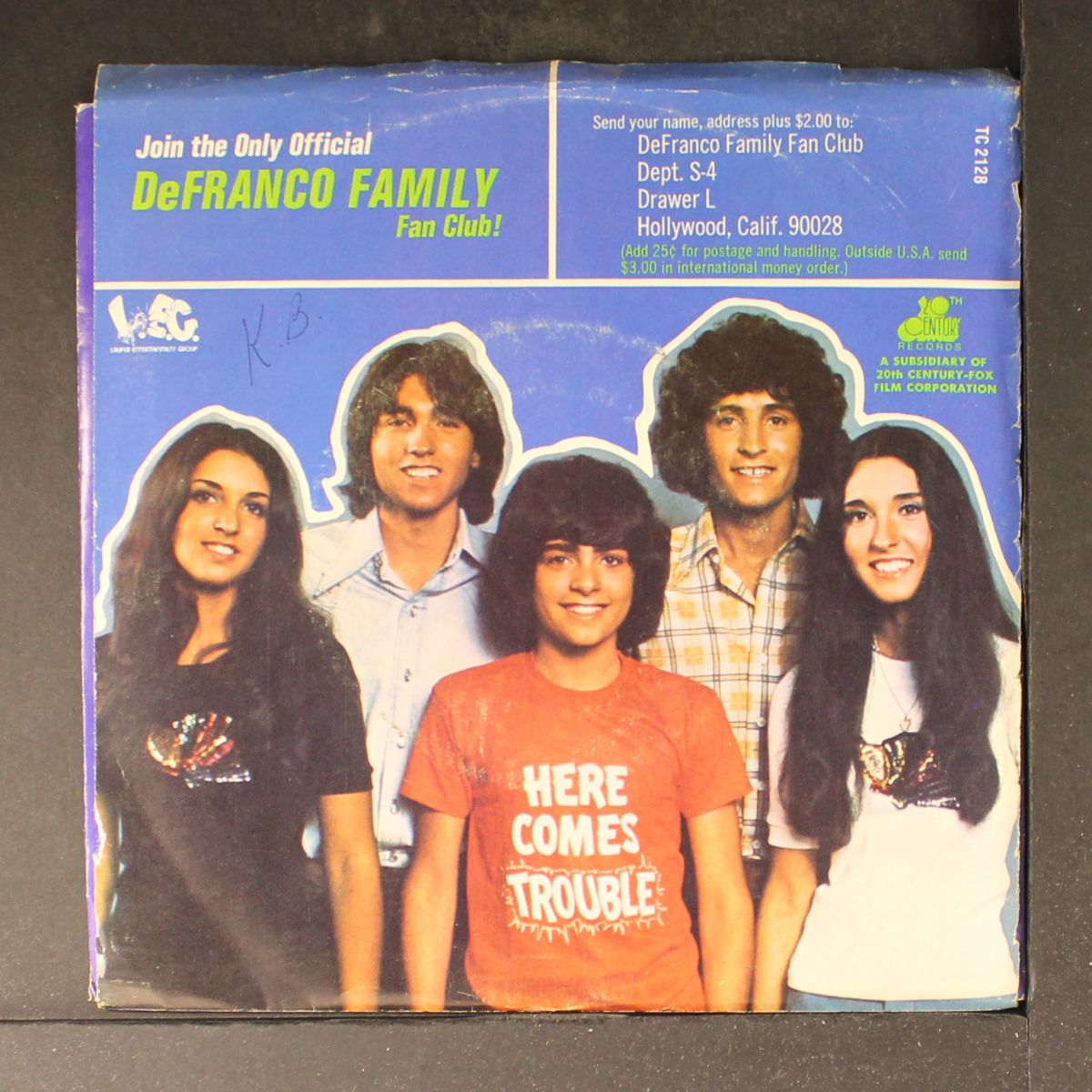 write me a letter by DEFRANCO FAMILY