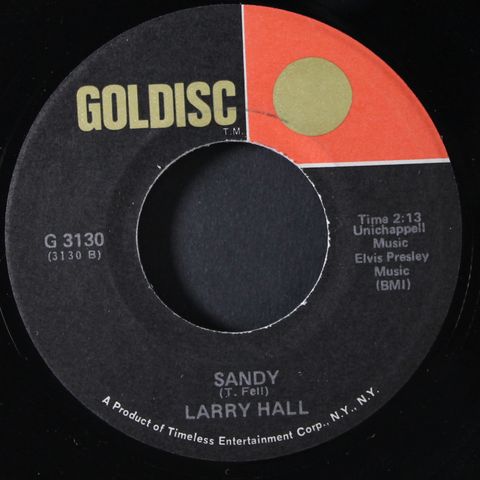 TOMMY DEE / LARRY HALL