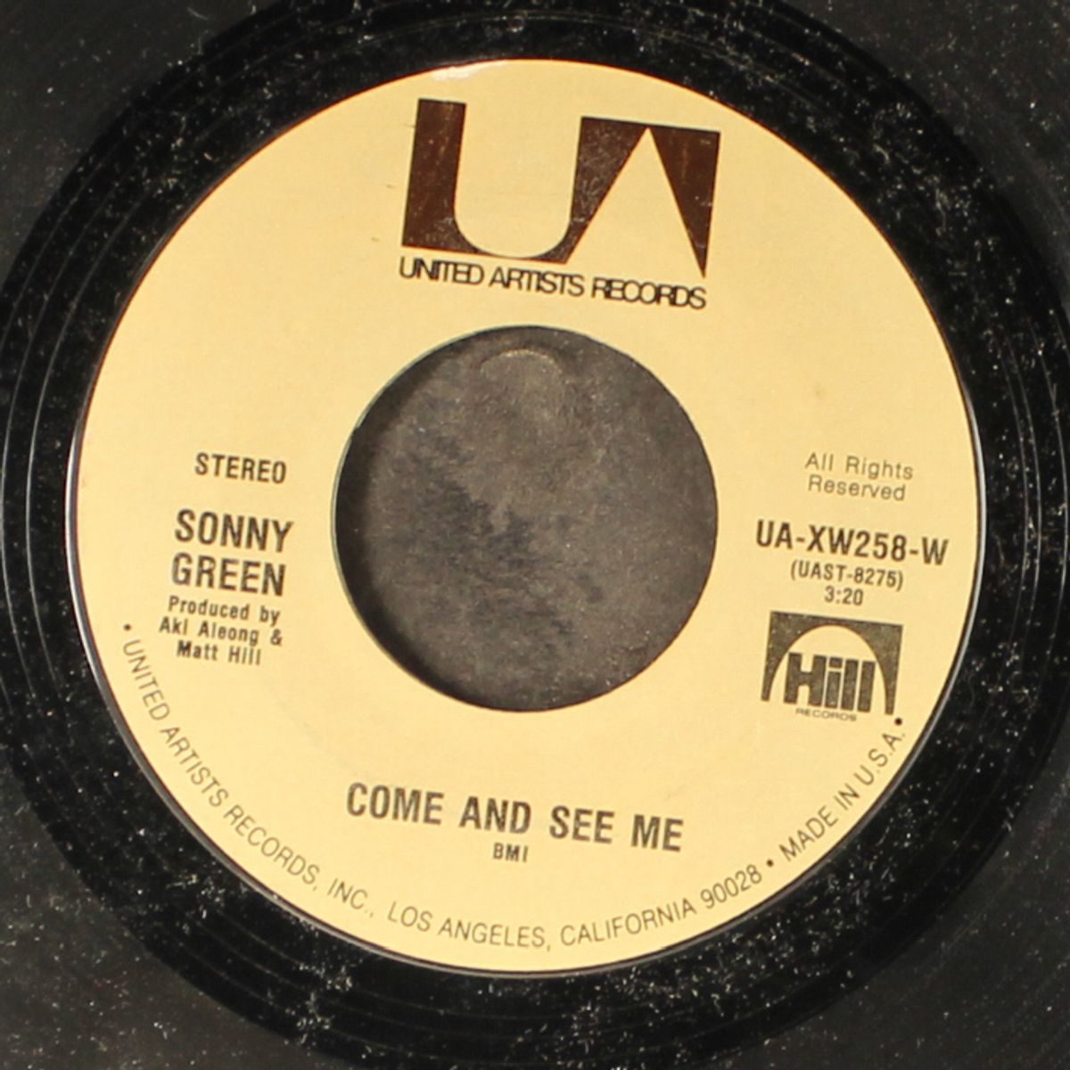 come and see me / if you want me to keep on loving you by SONNY GREEN