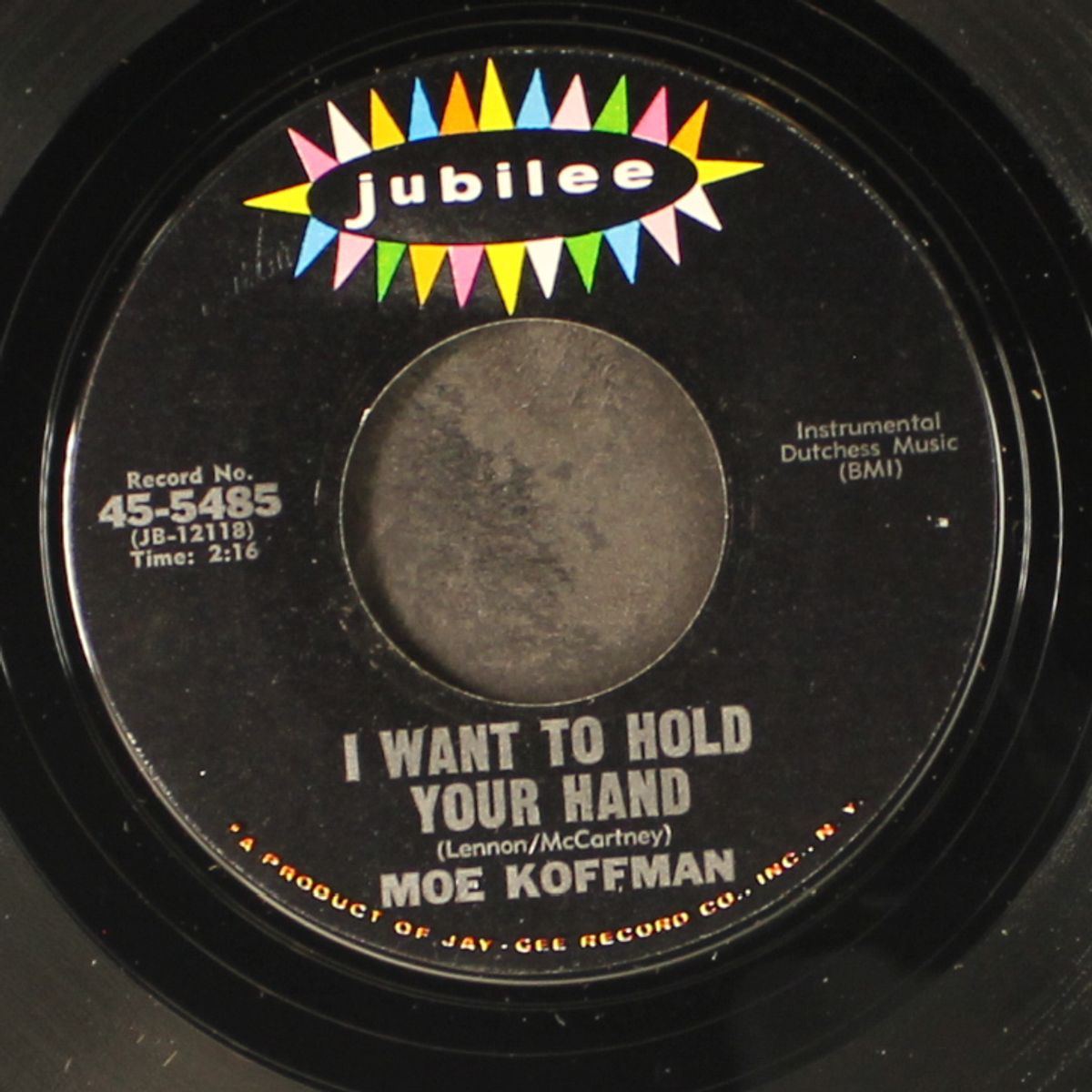 soul brothers / i want to hold your hand by MOE KOFFMAN