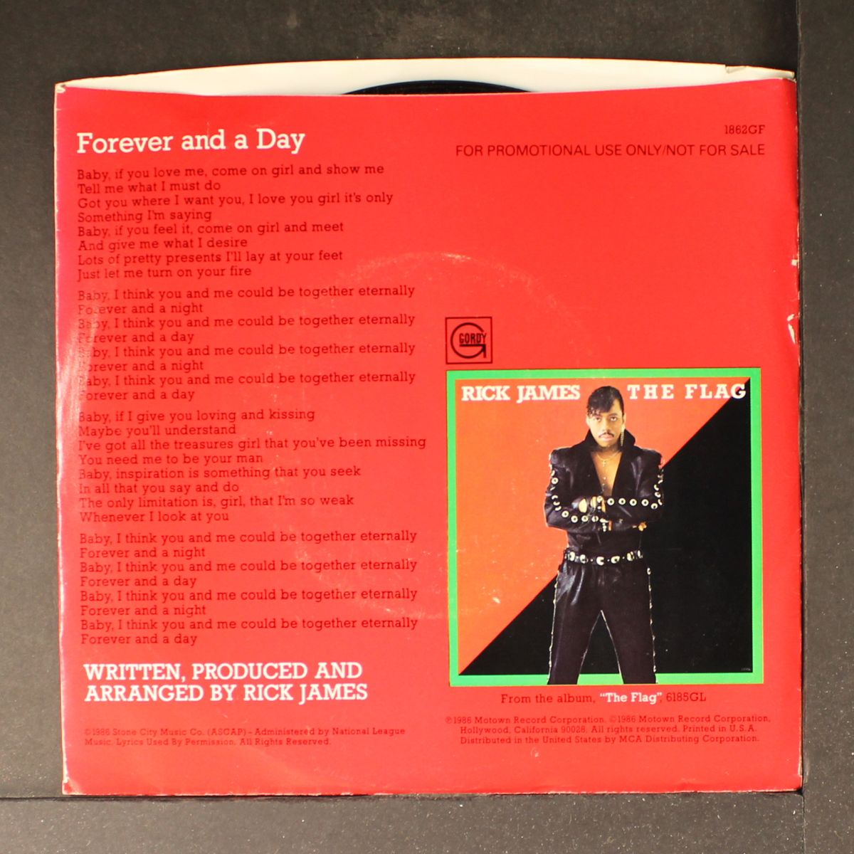 forever and a day by RICK JAMES