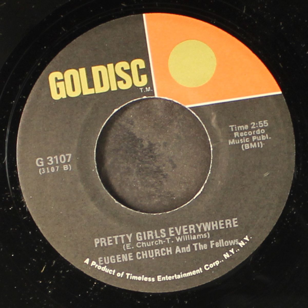 a lover's island / pretty girls everywhere by BLUE JAYS / EUGENE CHURCH