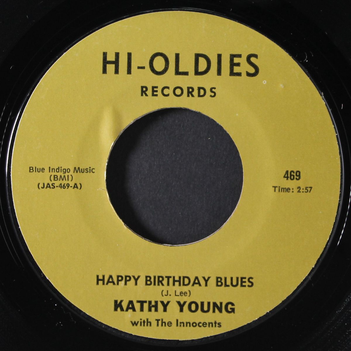 happy birthday blues / someone to love by KATHY YOUNG & INNOCENTS