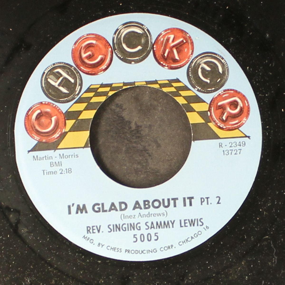 i'm glad about it / part 2 by REV. SINGING SAMMY LEWIS