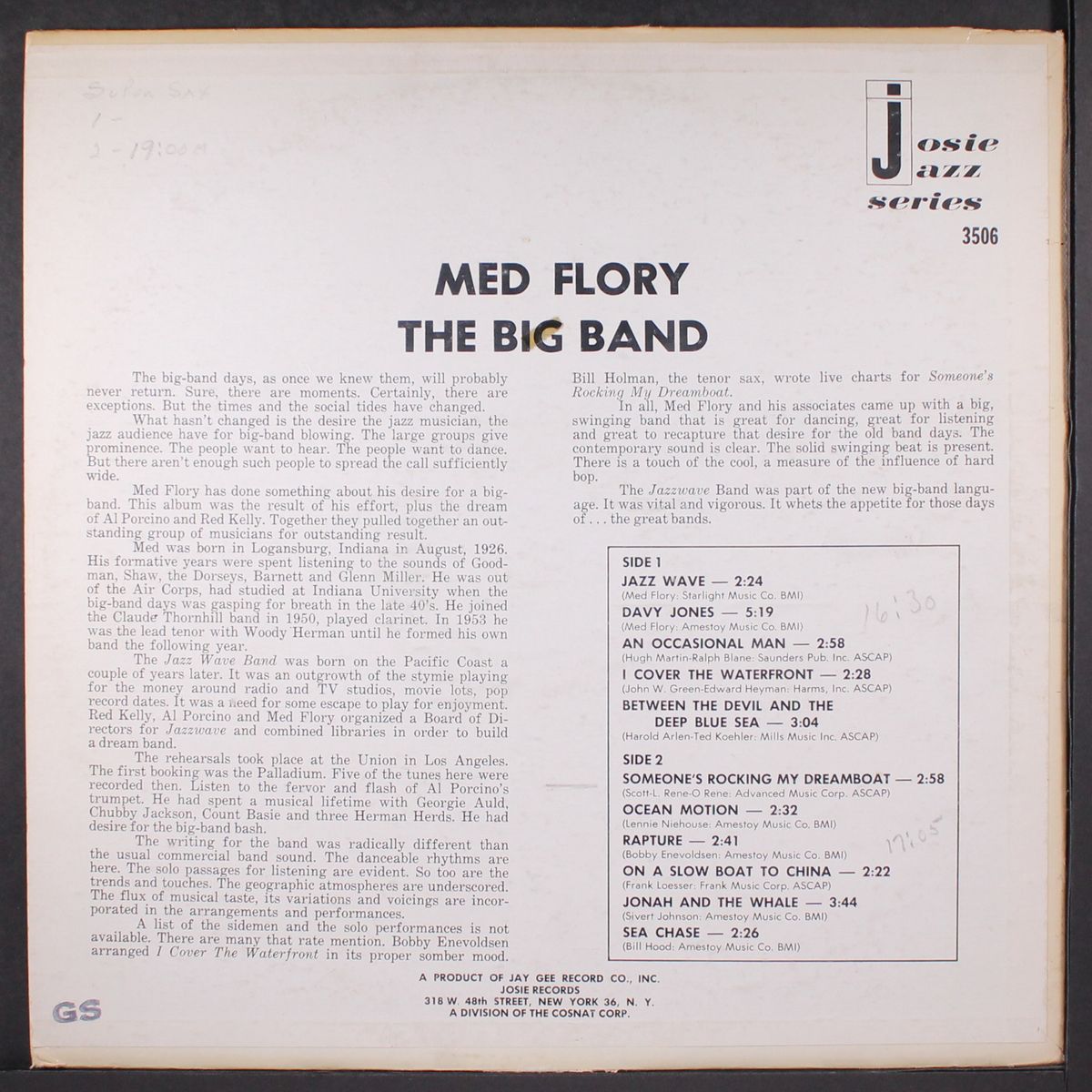 the big band by MED FLORY