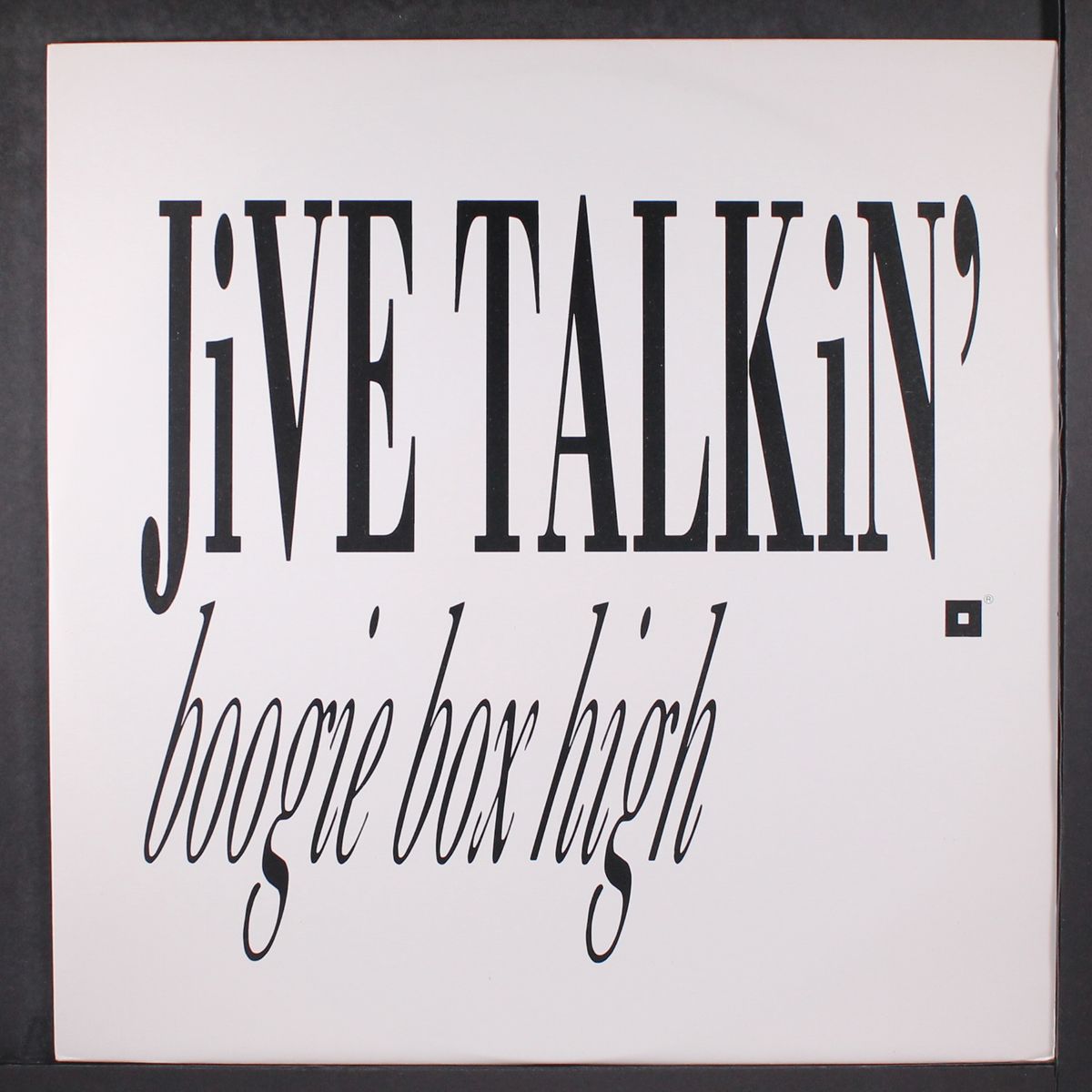 jive talkin' by BOOGIE BOX HIGH