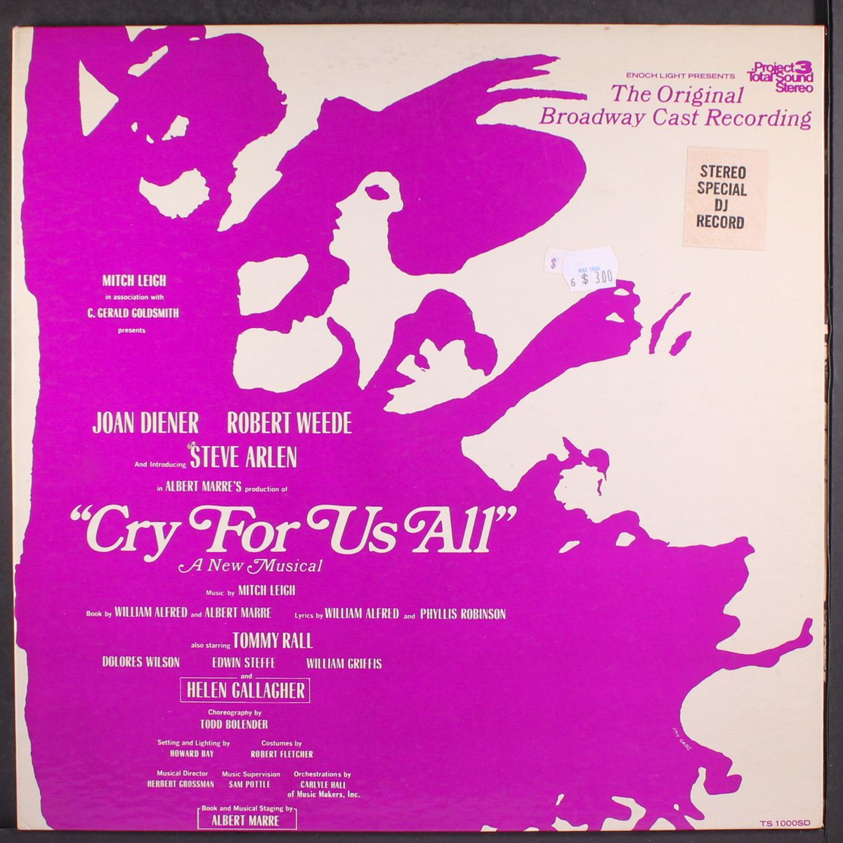 cry for us all by ORIGINAL CAST