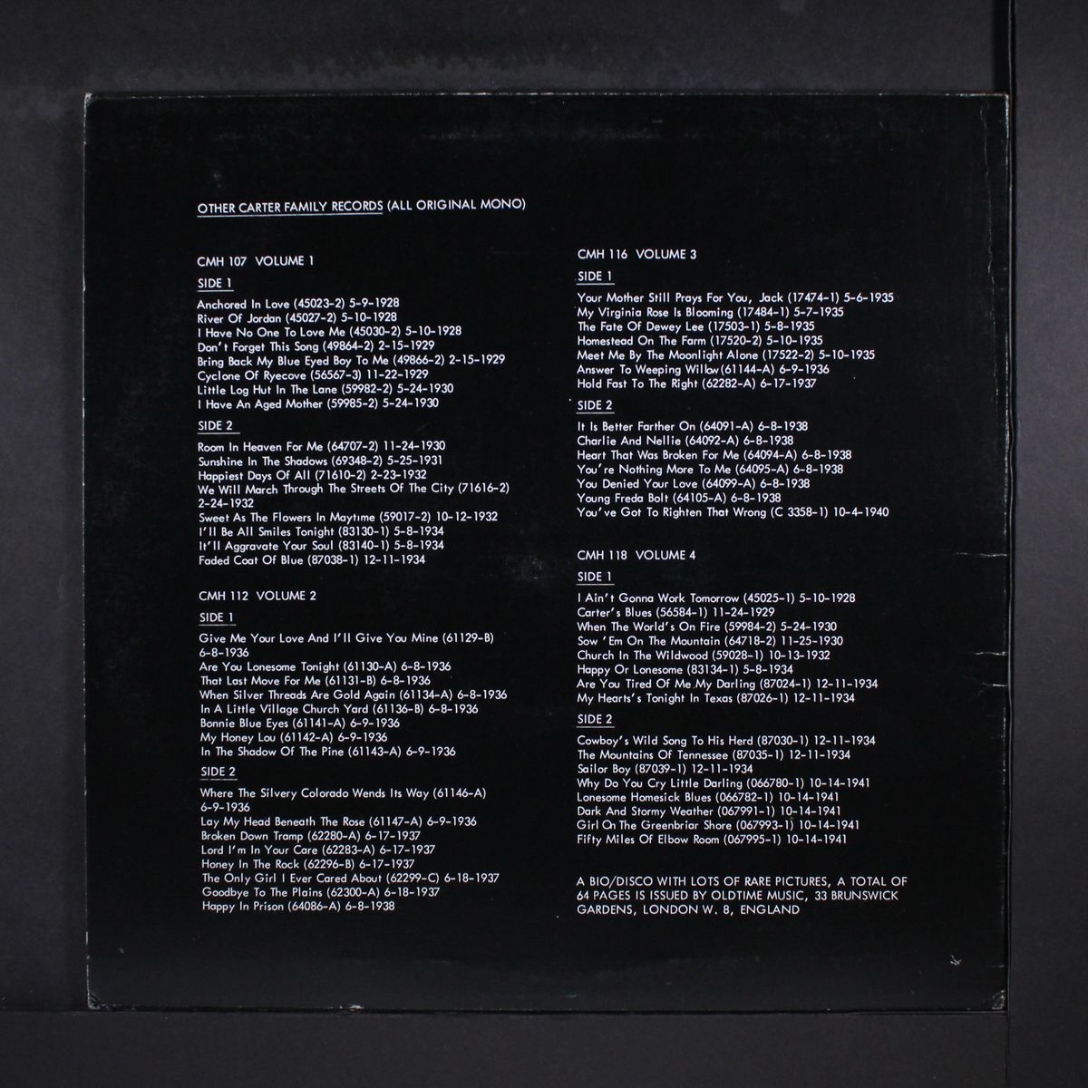 vol. 3 by CARTER FAMILY