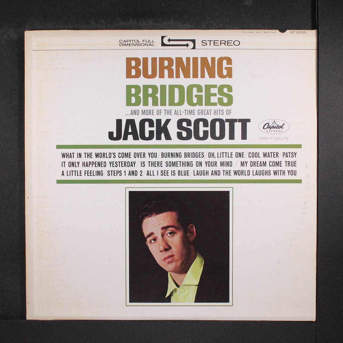 burning bridges by JACK SCOTT